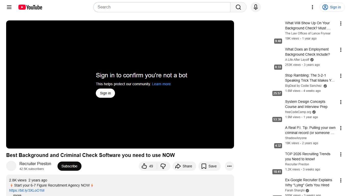 Best Background and Criminal Check Software you need to use NOW - YouTube